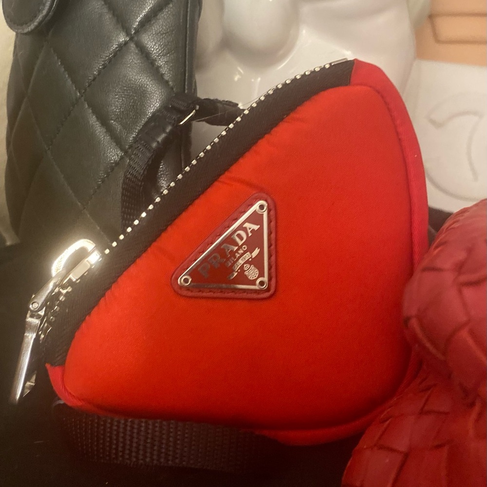 Prada nylon red pouch - Picture 5 of 14